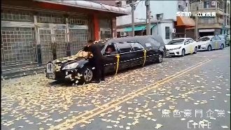 鎮瀾宮副董鄭銘坤　住家遭人撒冥紙