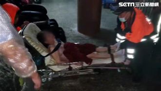 基隆淹水深至膝蓋！婦在家差點遭滅頂