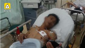 女友要求「把心給我」　他下秒被刺胸（圖／翻攝梨視頻）