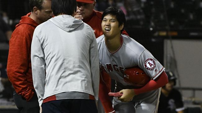 本壘衝撞傷膝蓋　大谷翔平進觀察名單