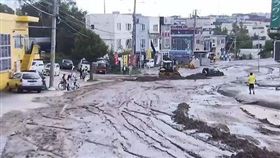 北海道札幌土壤液化　圖／翻攝自《富士新聞台》