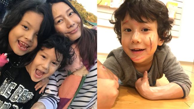 4歲兒打人！丁寧以暴制暴一拳揍肚子