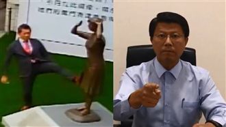 日人踹慰安婦銅像　謝龍介怒北上抗議