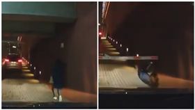 高雄,草衙道,停車場,柵欄（圖／翻攝自爆廢公社）