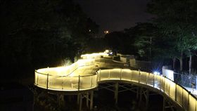 花博后里花馬道完工試燈 延伸后豐鐵馬道