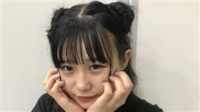 日本偶像女團「HKT48」成員村川緋杏。(翻攝推特)