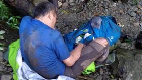 嘉義,火車,墜谷,滑落邊坡,垂降救援（圖／翻攝畫面）