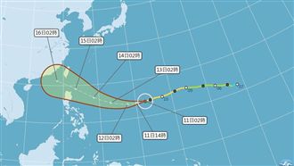 今年最強！「山竹」今升級強颱恐致災
