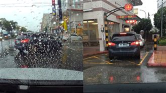 迴轉車見縫插隊　他不敢相信這是台灣