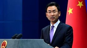 中國外交部發言人耿爽9月10日主持例行記者會,翻攝自中國外交部網站