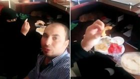 與阿國女同事吃早餐　男拍片貼網被捕
阿拉伯,兩性,保守
https://twitter.com/rakan_ksa3/status/1038499481942142977
