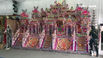 送別太陽會大老　百萬紙紮祖厝曝光