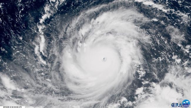 山竹飆顛峰！看懂影響時程風雨侵襲地