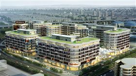 插旗上海虹橋樞紐　麗寶打造綠建築