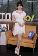 成語蕎安安大明星。（記者邱榮吉/攝影）