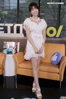 成語蕎安安大明星。（記者邱榮吉/攝影）