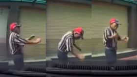 車還在動！阿伯嚇到全身電流　僅5秒就受封「影帝級路人」
圖翻攝自爆料公社5.0 youtube
https://www.youtube.com/watch?v=68VASgczJIs