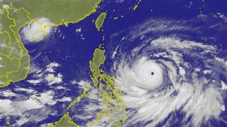 山竹平均風力　奪台日美今年最強颱風