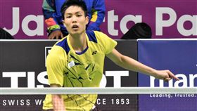 雅加達亞運周天成拿下羽球男單銀牌。（圖／記者王怡翔攝）