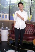 黃奕儒安安大明星。（記者邱榮吉/攝影）