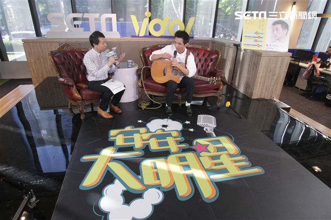 黃奕儒安安大明星。（記者邱榮吉/攝影）