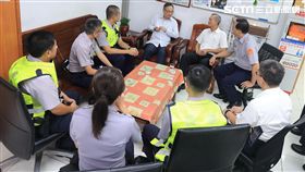 警政署長,陳家欽,慰勉,瑞芳,警方提供