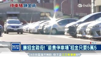 超便宜！「最貴停車場」月租金曝光