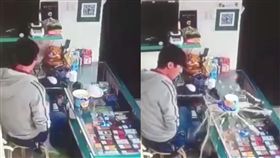 大陸,泡麵,炸飛,鬼月,爆炸,男子,／翻攝自微博