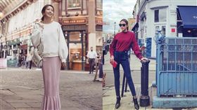 名模隋棠曬出懷孕6個月時，幫自家品牌拍攝的一系列服裝新品照。翻攝IG