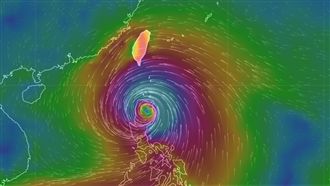 山竹又大又強　鄭明典：很有破壞力！