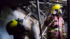 新北市,新莊,大樓工地,火警