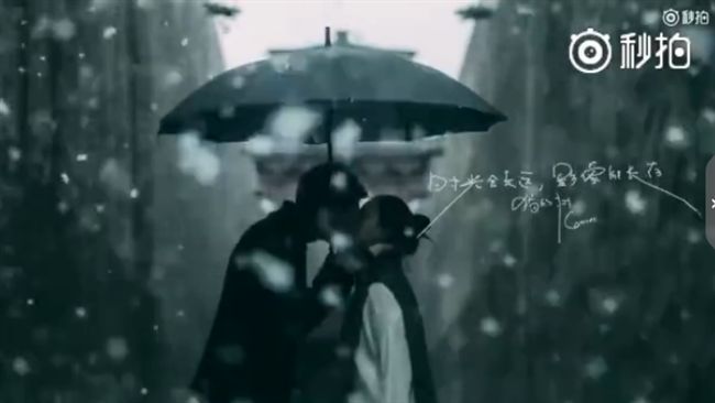 穿越劇再續前緣！傅恆瓔珞雪中接吻