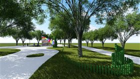 台中花博迎賓裝置藝術　體會原生秘境