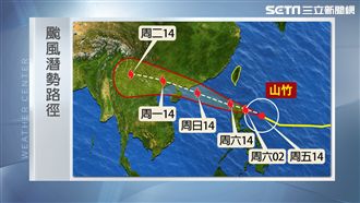「大眼」山竹登呂宋！明挾暴雨襲花東