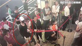 不二家,蛋黃酥,潑漆,彰化（翻攝畫面）