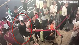 不甘心蛋黃酥遭掃光！男潑漆畫面曝光