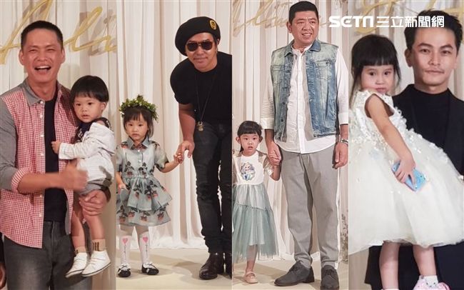 坤達婚宴超萌合體！Mia拚3星二代