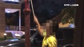 偷貼廣告遭制止　男嗆保全「來單挑」