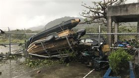 強陣風颳過台東大武　圖／翻攝畫面