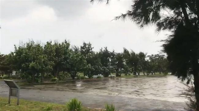 挾9級陣風　山竹暴風圈接近東沙島