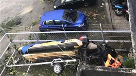 強陣風颳過台東大武　圖／翻攝畫面