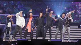 黃金兄弟站台譚詠麟
圖／記者邱榮吉攝影