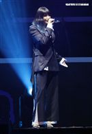 譚詠麟「銀河歲月40載｣世界巡迴演唱會，A-Lin現身兩人合唱「遊子」。（記者邱榮吉/攝影）