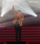 譚詠麟「銀河歲月40載｣世界巡迴演唱會，引爆台北小巨蛋，一連串經典好歌粉絲嗨翻天。（記者邱榮吉/攝影）