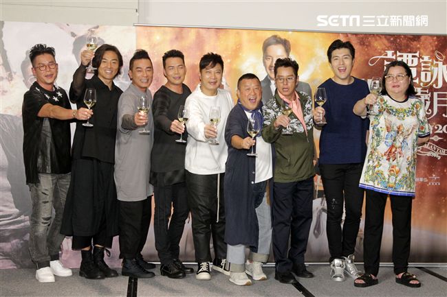 譚詠麟「銀河歲月40載｣世界巡迴演唱會圓夢慶功宴。（記者邱榮吉/攝影）