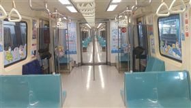 台北捷運,北捷,彩繪車廂。（圖／北捷提供）