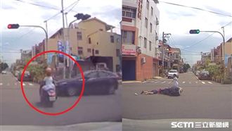 嬤遭撞倒地不起　孫哭著求救畫面曝光