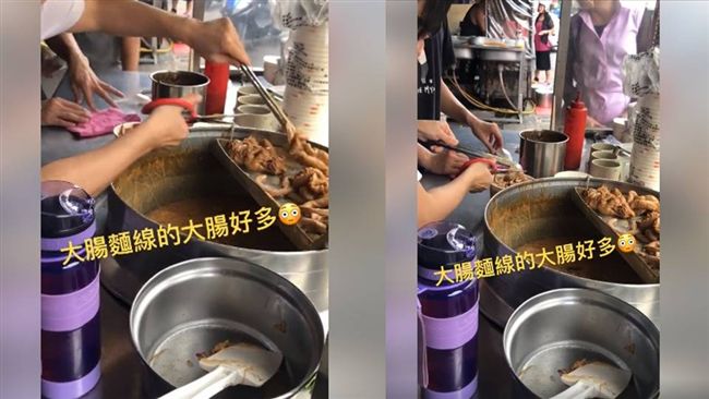 最狂腸量麵線　老闆狂加大腸鋪好鋪滿