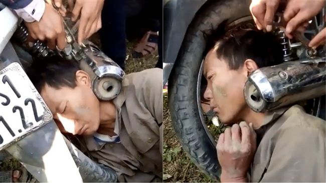 醉漢頭「卡這」照睡！笑翻網友：厲害