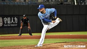 富邦悍將伍鐸。（圖／記者王怡翔攝影）